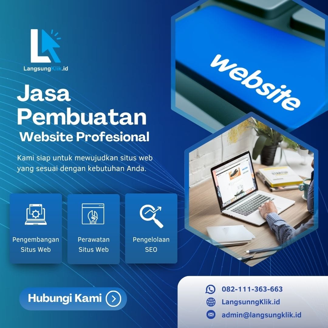 Jasa Pembuatan Website - Langsungklik.id