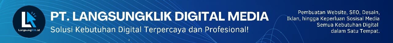 Banner PT LangsungKlik Digital Media