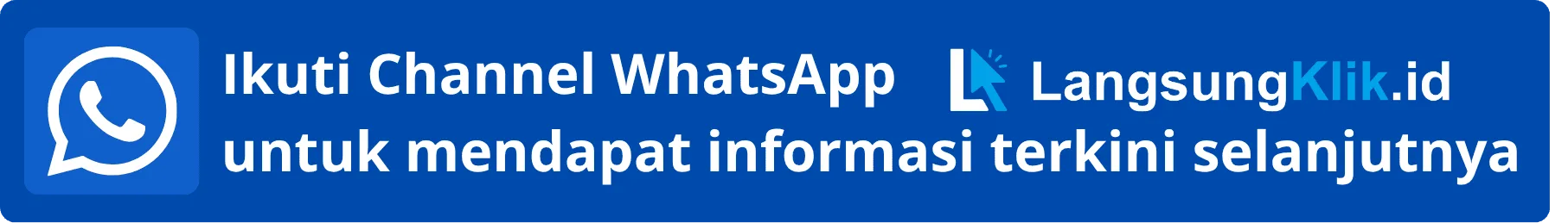 Channel WhatsApp LangsungKlik.id