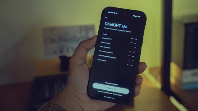 Cara Langganan ChatGPT Go dan Gambaran Nyata Saat Menggunakan GPT 5.1
