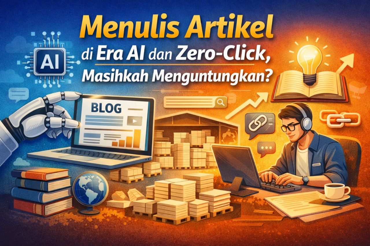 Menulis Artikel di Era AI dan Zero-Click, Masihkah Menguntungkan?