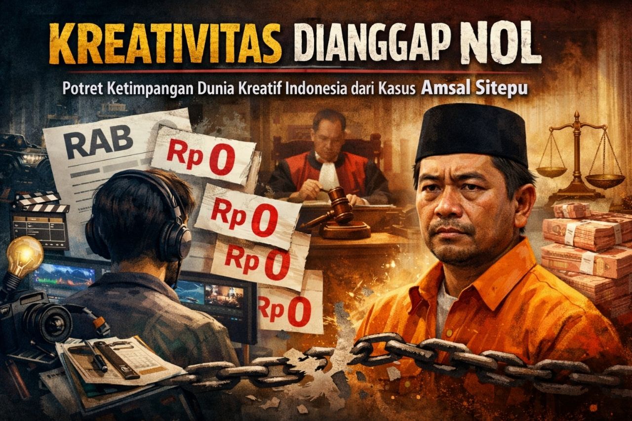 Kreativitas Dianggap Nol: Potret Ketimpangan Dunia Kreatif Indonesia dari Kasus Amsal Christy Sitepu Kreativitas Dianggap Nol: Potret Ketimpangan Dunia Kreatif Indonesia dari Kasus Amsal Christy Sitepu